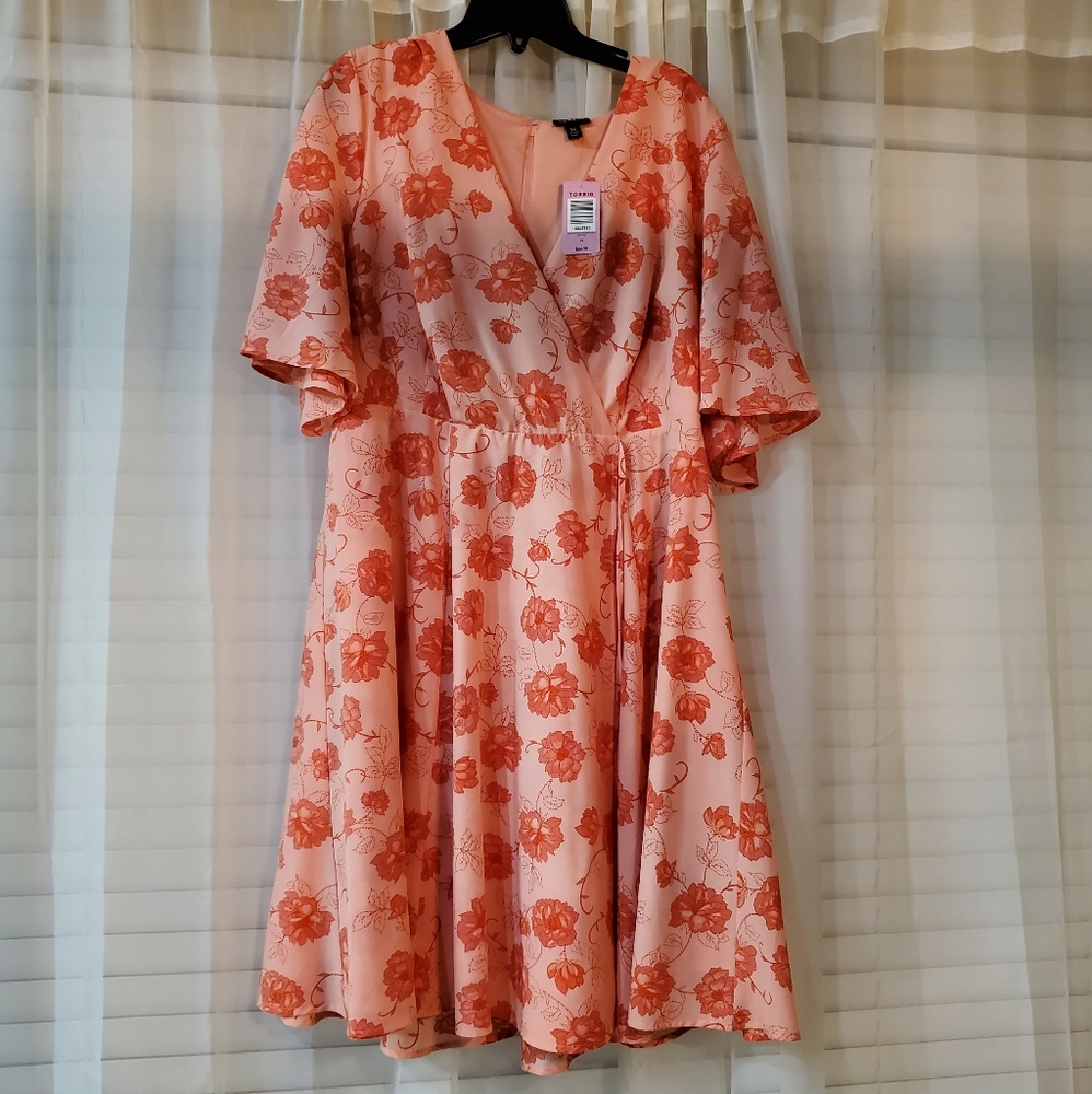 Torrid floral dress